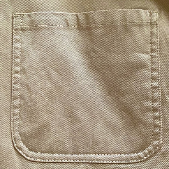 Child's Khaki Trench Coat, Jacket. Uncle Cotton, S. 6-7, Like New - Picture 11 of 14